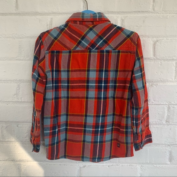 Tea Collection flannel shirt, size 5. - Picture 3 of 6